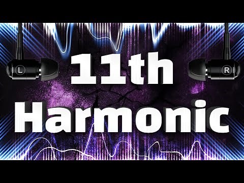 The MAGIC Frequency ᴴᴰ - 11th Harmonic (Binaural Sine Wave)