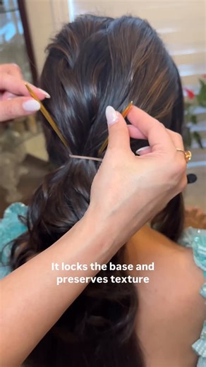 Mikka | Luxury Makeup & Hair | Secure volume without killing texture ✨ This is one of those small techniques that makes a big difference in bridal & event hair. If your... | Instagram