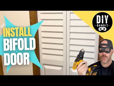 🚪 How to Install a Bifold Closet / Pantry Door | Step-by-Step Instructions
