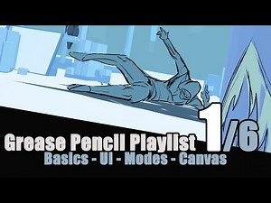 Blender Grease Pencil - Storyboard Animatic Tutorial - 1 of 6 - Basics, UI, Modes,Canvas