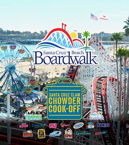 1K reactions · 202 shares | Think your chowder recipe is the best?! Put it to the test at the country's largest and longest-running clam chowder competition—the Santa Cruz Clam Chowder Cook-Off on Feb. 22-23, 2025! Enter your team by Monday, Feb. 7, 2025 for the chance to win bragging rights of having the best chowder. Amateur chefs compete on Saturday, followed by professional chefs on Sunday. | Santa Cruz Beach Boardwalk | Facebook