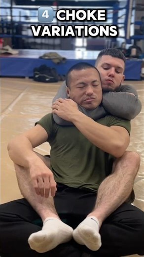 4️⃣ Choke Variations 🔥 Add These To Your Arsenal & Like/Subscribe For More 🥋