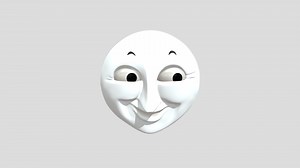 Henry The Green Engine - Grinning Face - Download Free 3D model by Gerald models (@jdprs71)