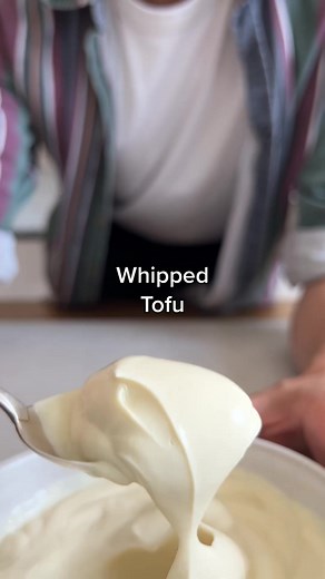 Trust me, tofu and jam is a thing #whippedtofu #learnontiktok