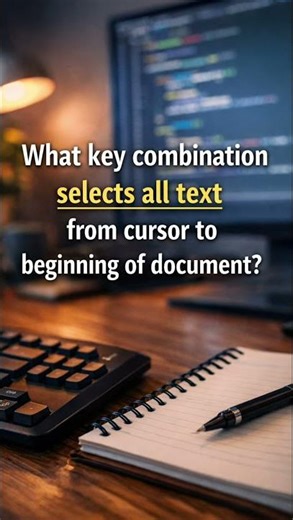 ⌨️📄 Riddle Time: The Backward Select — What Am I? 🤔 #msword #riddlejourney