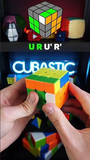 Rubik's cube CFOP F2L Learn | Part 1 #rubikscube #speedsolving #f2l #shorts