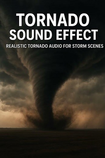 Hear What a Real Tornado Sounds Like!