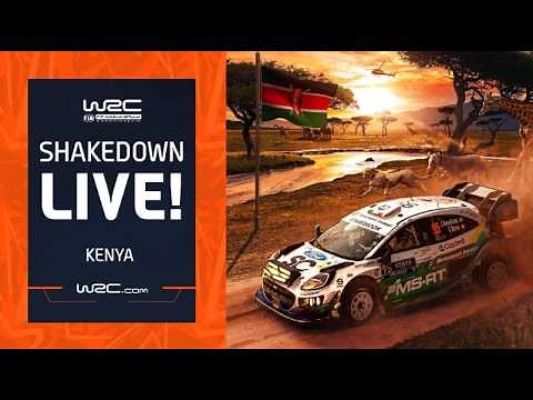 🔴 Shakedown LIVE | WRC Safari Rally Kenya 2026