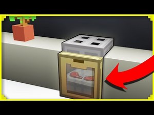 🦊How to make a realistic working stove in MINECRAFT