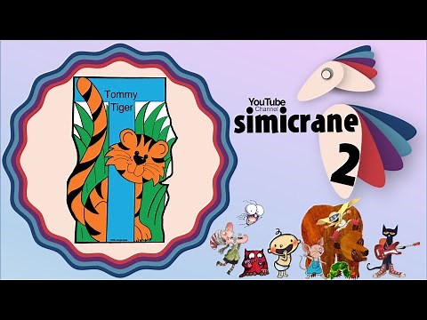 Tommy Tiger 🐯 | Sing and Read Alphabet | simicrane 2