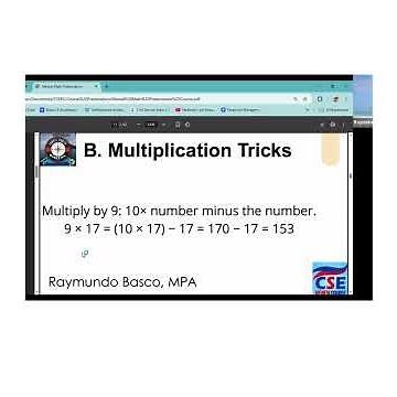 How to Pass the Civil Service Exam |Top Tips & Strategies to Help You Succeed. Multiplication by 9.