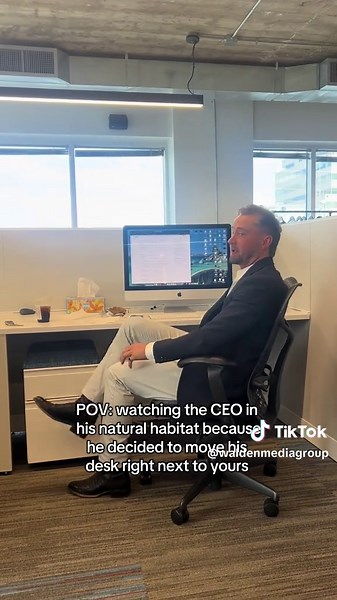 Watching the Best CEO in His Natural Habitat