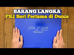 Seri Awal & Langka! PS 2 SCPH 10000 Fullset Unboxing + Gameplay