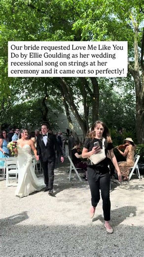 Love Me Like You Do on strings