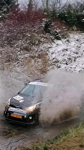 M. Belina / A. Niziurski - Kia Picanto III RN3 - Cieszyńska Barbórka 2025 woda watersplash #rally