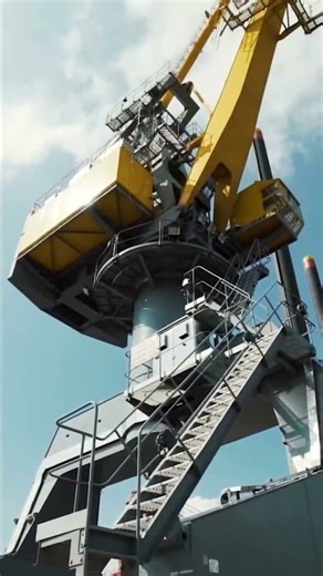 The Most Insane Giant Cranes You Rarely See #crane #heavyequipment #giantcrane