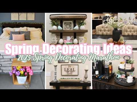 SPRING DECORATING IDEAS 2026 | ULTIMATE SPRING HOME DECOR MARATHON | NEUTRAL + PASTEL SPRING DECOR