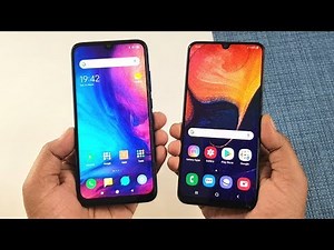 Redmi Note 7 vs Samsung Galaxy A50 SpeedTest & Camera Comparison