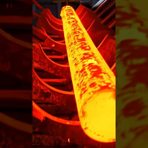 How Pipes are made from Steel Bars