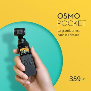 33 reactions · 11 comments | Découvrez l’Osmo Pocket, la plus petite caméra à nacelle stabilisée à 3 axes de DJI pour la narration visuelle. | DJI | Facebook
