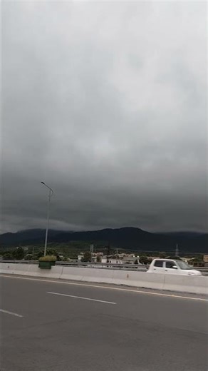 A sudden cloudburst caused intense rainfall