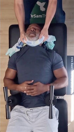 Retired Football Player Spine Cracked #spinaldecompression #ringdinger #football #chiropractor #nfl