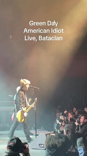 Green Day Live Performance at Bataclan, Paris