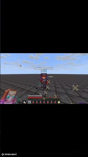 When The Bot Plays Better Than Bro #minecraft