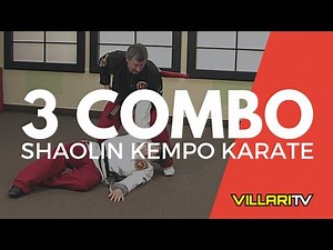#3 Combination - Shaolin Kempo Karate - Villari's Martial Arts