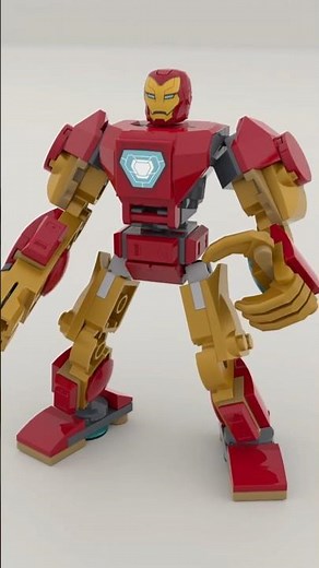 LEGO 76307 Iron Man Mech Speed Build #lego #legomech #legomecha