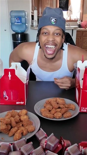 This 100 Nugget Challenge Isn't As Easy As I Thought #food #vlog