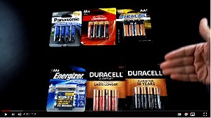 Expensive Batteries vs Cheap Batteries Video Test