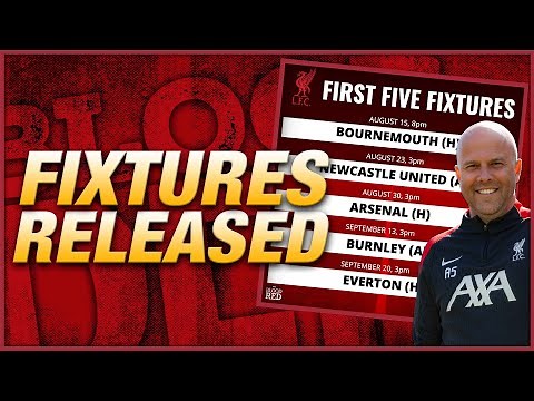 Liverpool Premier League 25/26 fixtures confirmed | LIVE