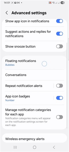 How to Repeat Notification Alerts on Samsung Phone galaxy A25 Android Mobile