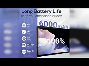 Review: DigiLand Android Tablet, 10.1" Android 14 Tablets with G80 Octa-Core, 12GB+128GB Stora...