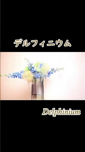 【青の生け花】 初心者でもコツが分かればとっても簡単！ 生け方の基本からアレンジまでサクッと紹介。Japanese ikebana lesson for beginners