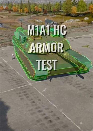 War Thunder M1A1 HC Armor Test Overview