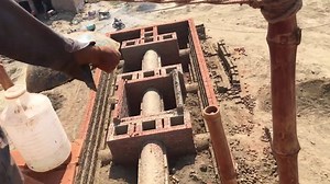 Natural Draught Zig Zag Brick Kiln Source: https://www.youtube.com/watch?v=uYXQzom749w Credit : AB Bricks | Evolve Bricks