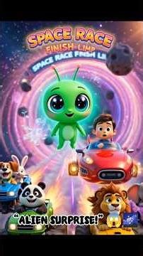 🚀 Friendly Alien Encounter! 👽✨ Space Adventure for Kids