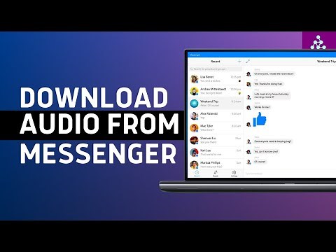 How To Download Audio From Facebook Messenger(Mac & PC)