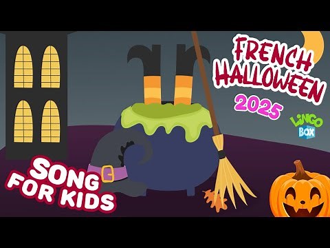 Je n’ai pas peur 👻 Fun French Halloween Song for Children | Learn Halloween Vocabulary Song for Kids