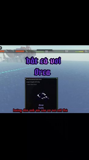 Cách câu cá orca trong game FiSCH