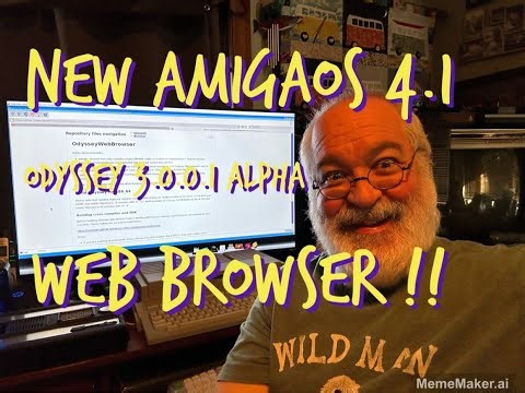 New Odyssey 3.0.0.1 Alpha Web Browser for AmigaOS 4.1 - Amiga OS AmigaOne X5000 X5K X1000 X1222