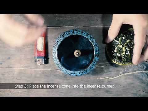How to Burn Incense Cones: A Step-by-Step Guide