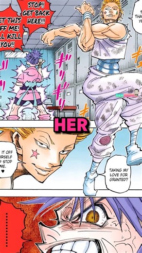Did you know Machi is the reason Shalnark and Kortopi are dead? #hunterxhunter #hxh #phantomtroupe