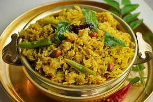 Tamarind Rice | Prasadam Style Recipe | Prasadam Pulihora