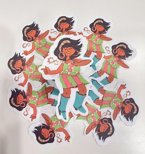 Go Go Gertie Waterproof Sticker, Go-go Gertie Decal - Etsy