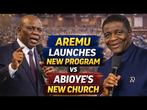 Bishop Aremu Launches New Program Amid Bishop Abioye’s New Church
