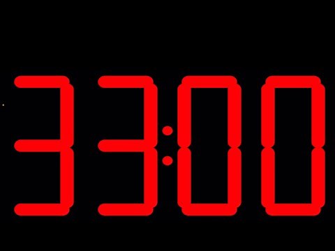 33 Minute Timer