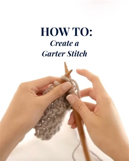 How to Create Garter Stitch 🧶🤍 Garter stitch is the perfect beginner-friendly stitch — simple, versatile, and completely reversible! Knit every row to create those classic ridges on both sides. Whether you’re making scarves, blankets, or cozy home projects, garter stitch is a must-know technique. Watch our video and learn how to garter stitch today! #GarterStitch #KnittingTutorial #BeginnerKnitting #KnittingBasics #KnittingTips #KnittingForBeginners #KnittingLove #HandmadeWithLove #YarnAddict 